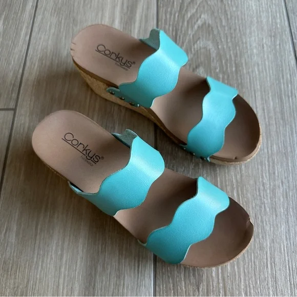 NEW Corkys Obviously Wedge Sandal Size 9 - Picture 7 of 12